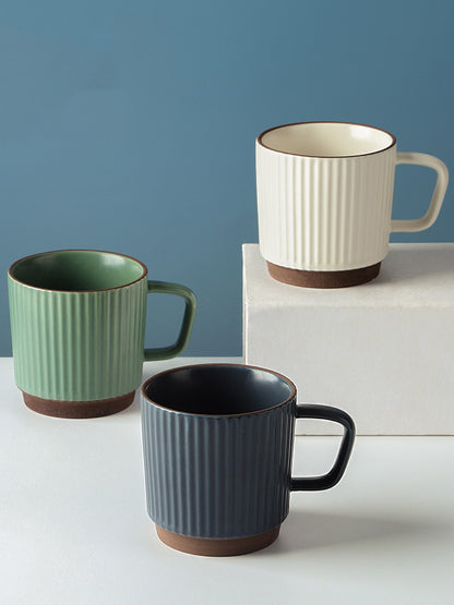 Elegant Japanese-Nordic Ceramic Beverage Holder