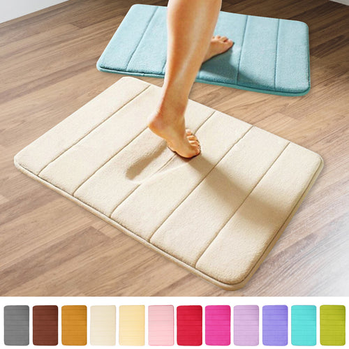 Luxurious Coral Velvet Anti-Slip Mat