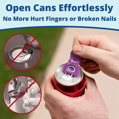Effortless Polyethylene Soda Can Opener