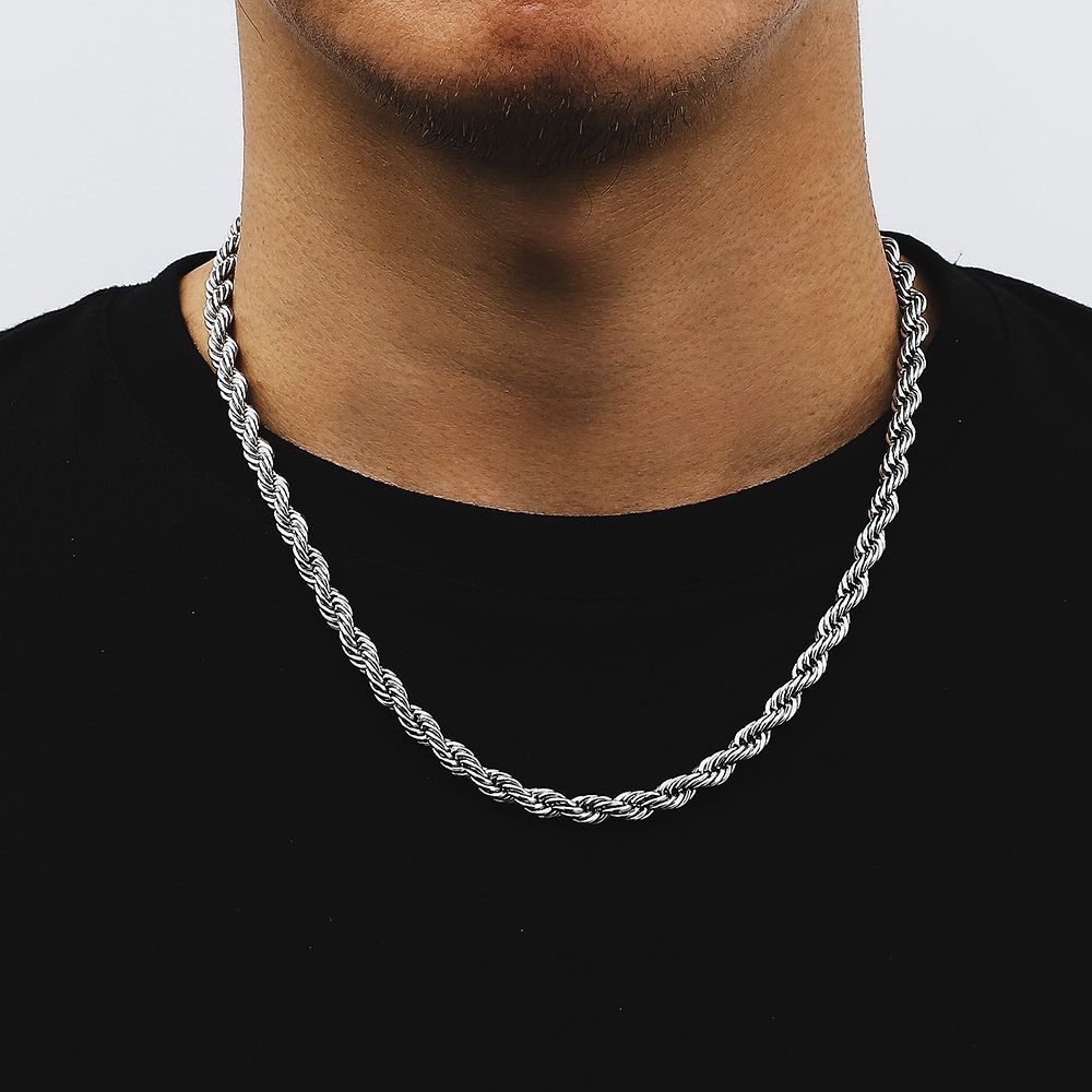 Elegant 18K Gold-Plated Titanium Steel Twist Necklace