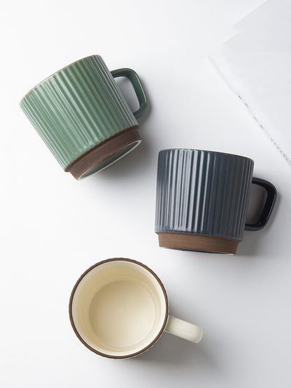 Elegant Japanese-Nordic Ceramic Beverage Holder