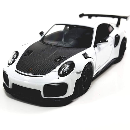 KiNSMART - 2010 Porsche 911 GT2 RS 1:36 Scale 5" Die Cast Metal Model Toy Sports Car Toy (Red)