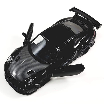KiNSMART - 2010 Porsche 911 GT2 RS 1:36 Scale 5" Die Cast Metal Model Toy Sports Car Toy (Red)