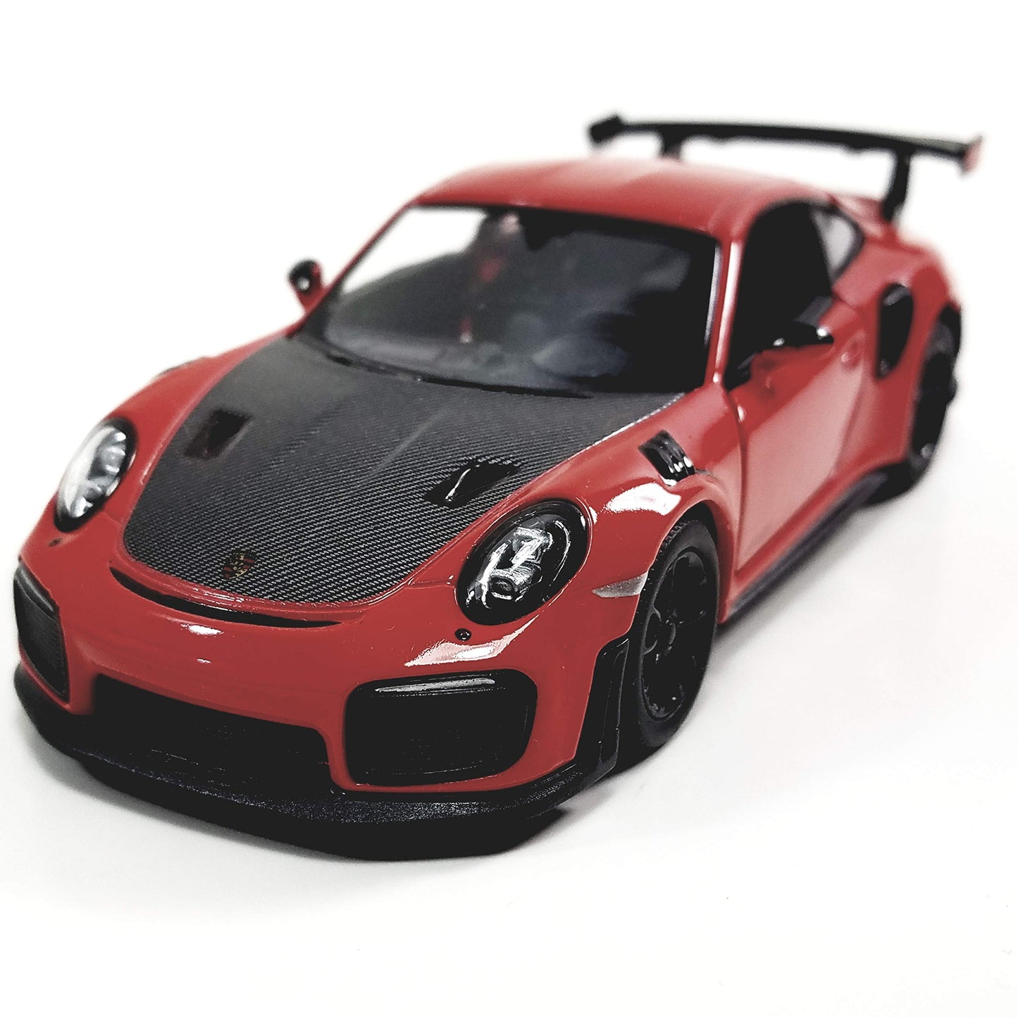 KiNSMART - 2010 Porsche 911 GT2 RS 1:36 Scale 5" Die Cast Metal Model Toy Sports Car Toy (Red)
