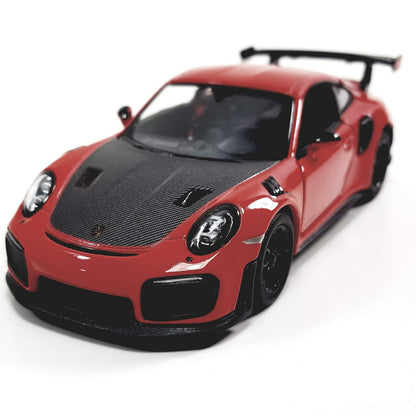 KiNSMART - 2010 Porsche 911 GT2 RS 1:36 Scale 5" Die Cast Metal Model Toy Sports Car Toy (Red)