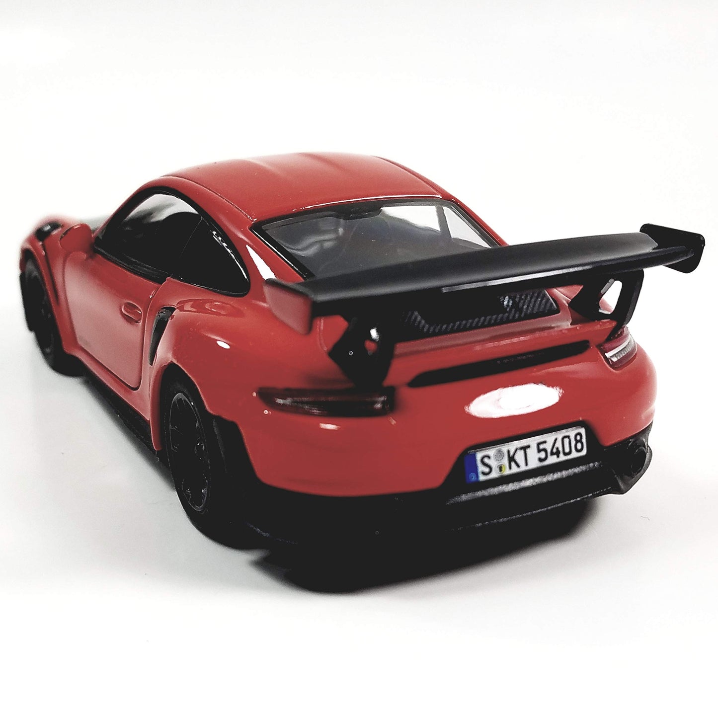 KiNSMART - 2010 Porsche 911 GT2 RS 1:36 Scale 5" Die Cast Metal Model Toy Sports Car Toy (Red)