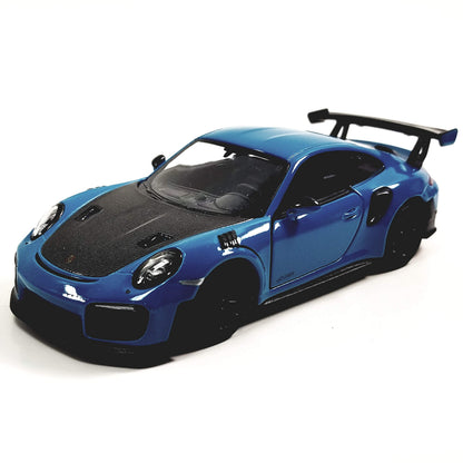 KiNSMART - 2010 Porsche 911 GT2 RS 1:36 Scale 5" Die Cast Metal Model Toy Sports Car Toy (Red)