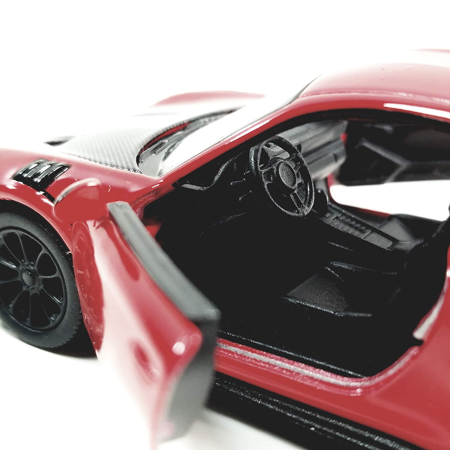 KiNSMART - 2010 Porsche 911 GT2 RS 1:36 Scale 5" Die Cast Metal Model Toy Sports Car Toy (Red)