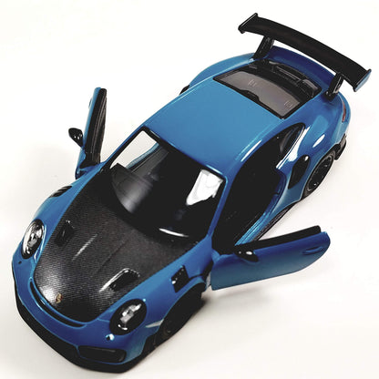 KiNSMART - 2010 Porsche 911 GT2 RS 1:36 Scale 5" Die Cast Metal Model Toy Sports Car Toy (Red)