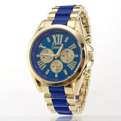 Triple-Eye Stainless Steel Timepiece