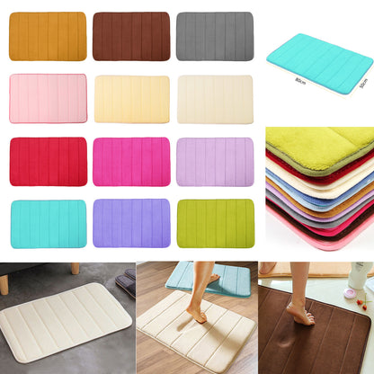 Luxurious Coral Velvet Anti-Slip Mat