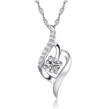 Refined Elegance 925 Sterling Silver Pendant
