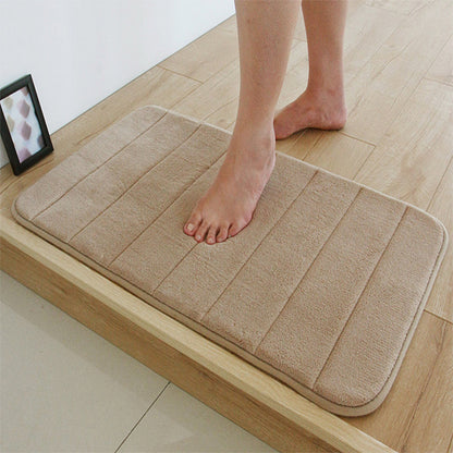 Luxurious Coral Velvet Anti-Slip Mat