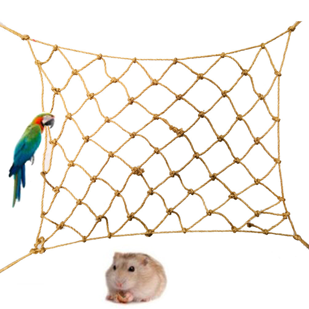 Elegant Avian Adventure Net with Secure Hook